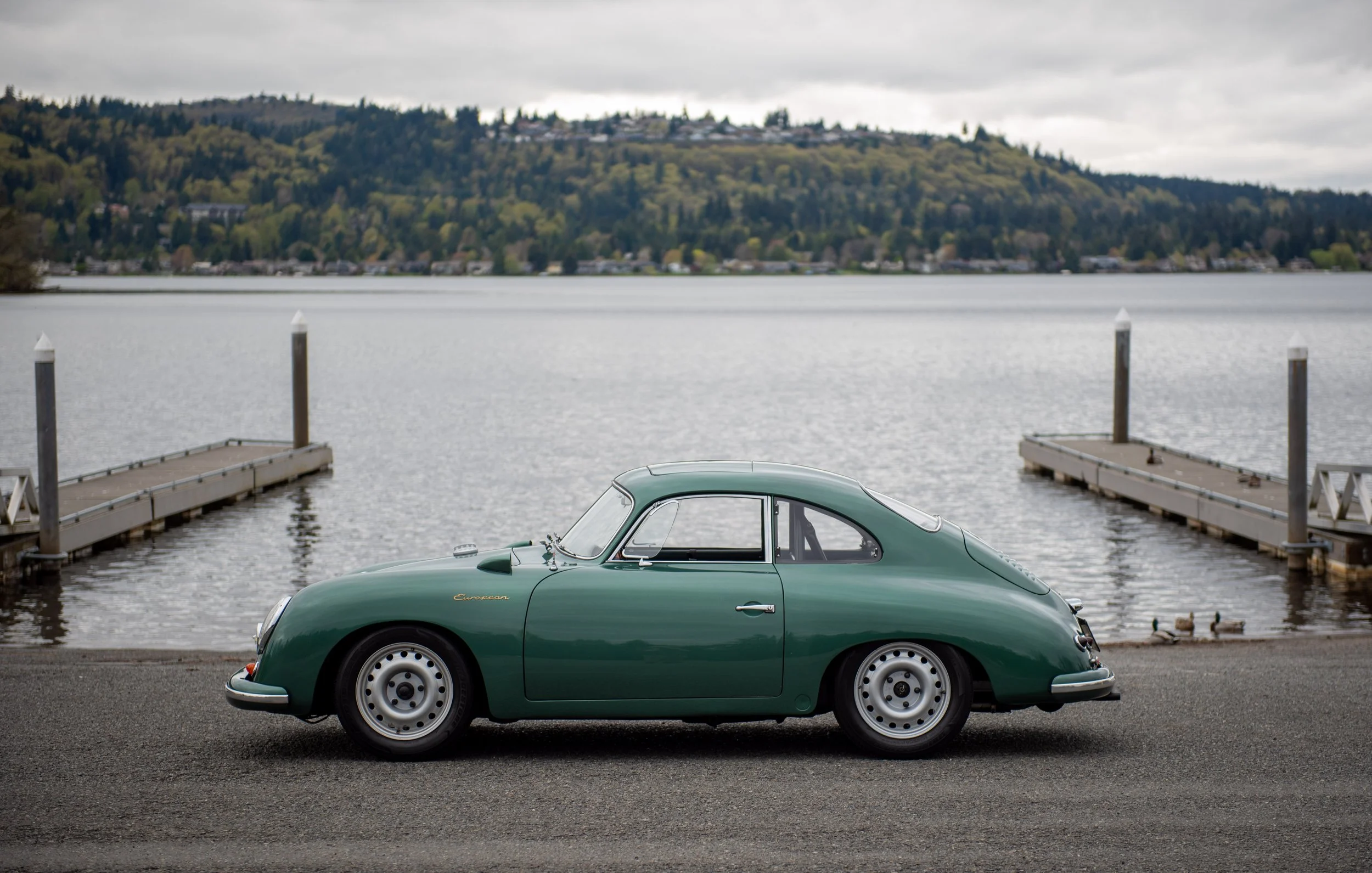 1956 Porsche 356A Sunroof Coupe — Northwest European